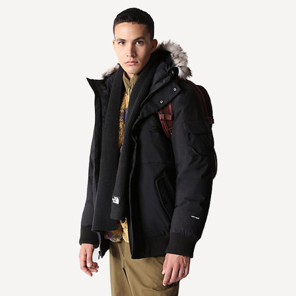 Шарф TNF Logo Box Scarf (; one size; Black)